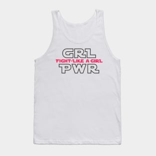 Cool Tees Girl Power Women's Geek Tank Top